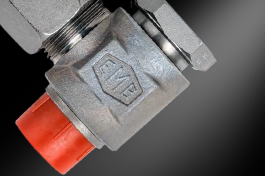 Hydraulikverbindung mit EMB Logo